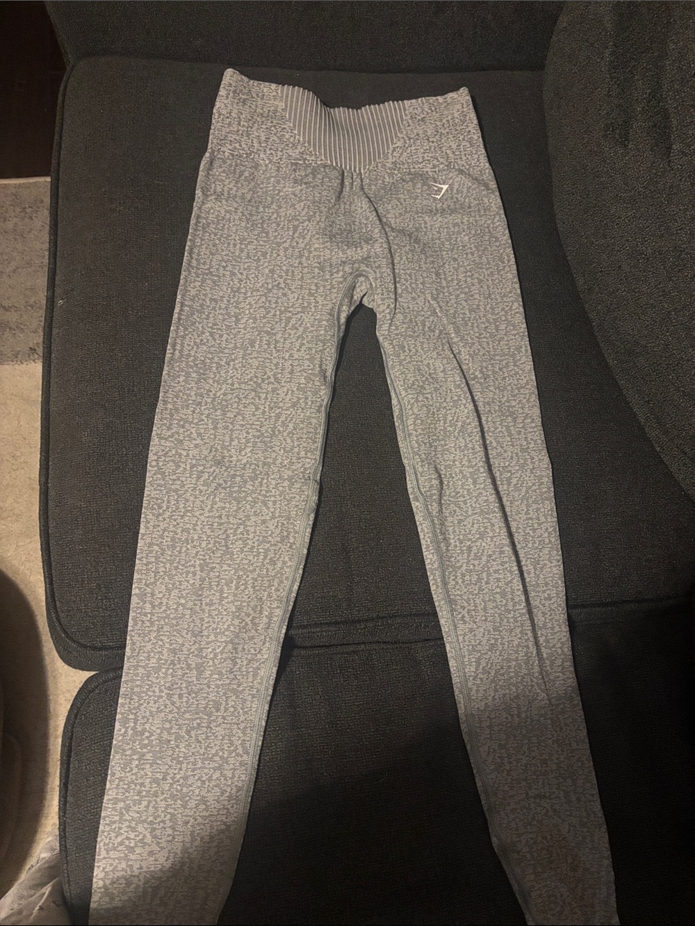 Gymshark Gray Seamless High-Rise Leggings